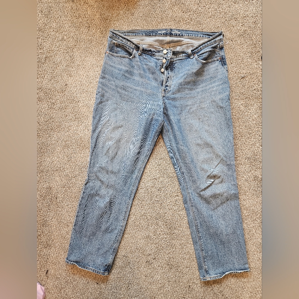 Old Navy Slouchy Straight Sz 16
